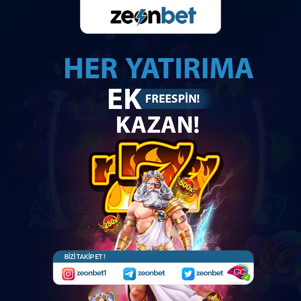 ⚡ Zeonbet Extra Freespın 🎁

🎃 Freespın 00.00 - 02.00 arası eklenecektir.

🎁 50 – 499 TL - 20 FREESPIN
🎁 500 - 2499- 30 FREESPIN
🎁 2500 TL toplam yatırımınıza - 50 FREESPIN.

📲 GİRİŞ : bit.ly/zeonbetgir