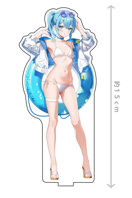 星街すいせい水着アクリルスタンドhttps://t.co/joZ4UdI9Hq
