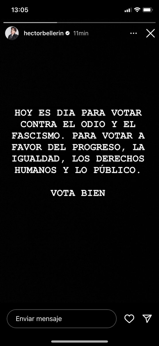Héctor Bellerín en Instagram