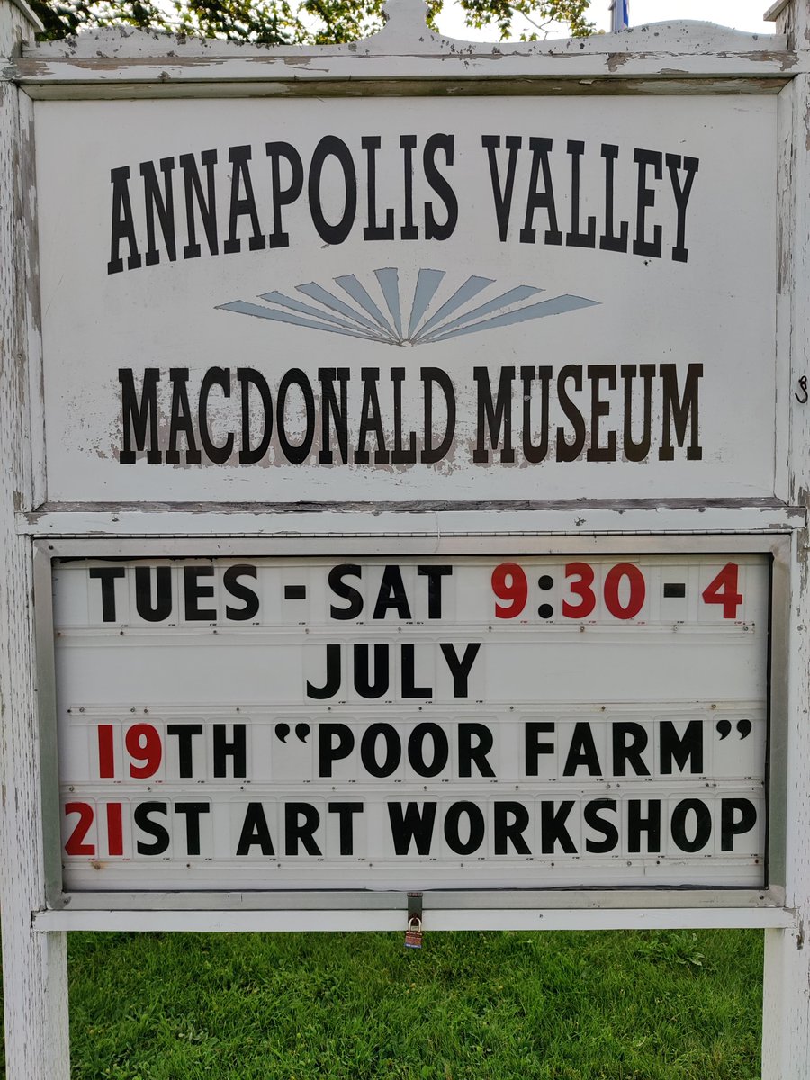 I thoroughly enjoyed the event at the Museum on July 19th (poor.farm/macdonald-muse…) Thanks to the generosity of the attendees, we raised $170 for learningo.org. I thoroughly enjoyed my visit to Middleton and would love to visit this beautiful part of Nova Scotia again.