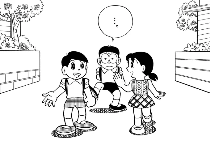 モヤモヤのび太くん
#ドラえもん 