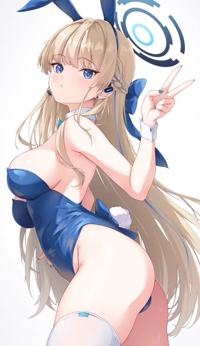 水着もいいけど、私の バニートキも見てくれ #ブルアカ
