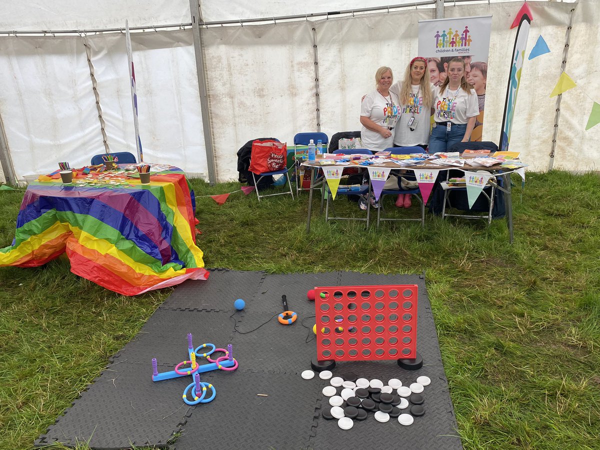 Your @NUTH0to19 health visiting team are back in the family zone tent today at @northernprideuk pop your wellies on and come for a chat! @NewcastleHosps @Newcastle_NHS