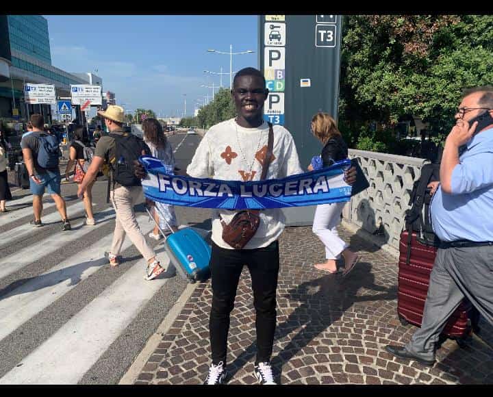 ASPA_Online's tweet photo. @Arua_Hill forward Innocent Media travelled to Rome, Italy on Saturday, July 22 after weeks of speculations over his future. The youngster is said to have gone for studies and to further his footballing career at lower division club Lucera Calcio.

📷 Courtesy https://t.co/q3qFvG0uM0