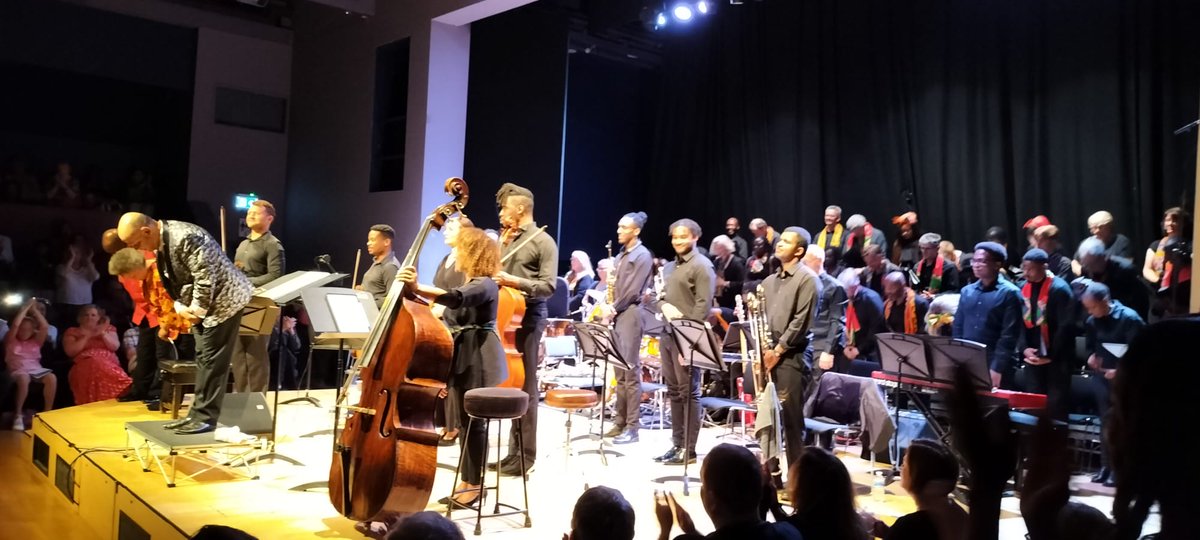 Thank you to <a href="/Chineke4Change/">Chineke! Foundation</a> @RGCWbaritone <a href="/rommismith/">Rommi Smith</a> <a href="/CowpNewtMuseum/">The Cowper & Newton Museum</a> <a href="/StablesMK/">The Stables MK</a> <a href="/IFMKfest/">IF: Milton Keynes International Festival</a> <a href="/mkcouncil/">Milton Keynes City Council</a> <a href="/ace_southeast/">Arts Council England, South East</a> and the #Sweet#harmony choir for an incredible world premiere of 'Forever?' for #AG250 #newmusic #commission #AmazingGrace