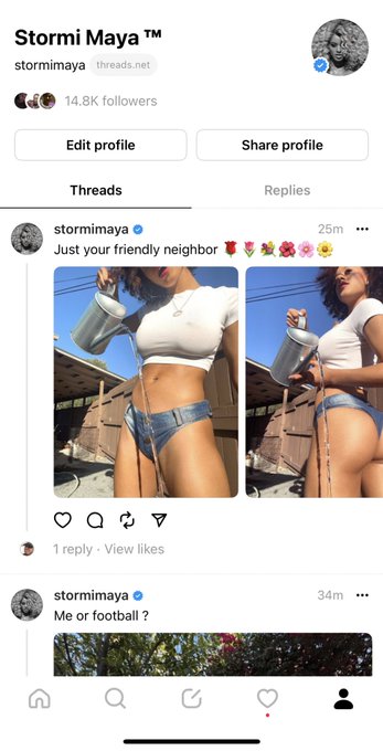 Follow me on @Threads https://t.co/9SFyOuh6KJ<a class="tags" target="_blank" title="On Twitter" href="/?out=eyJ0eXAiOiJKV1QiLCJhbGciOiJIUzUxMiJ9.eyJpYXQiOjE3MTkzNjQxMDEsImlzcyI6InR3cG9ybnN0YXJzLmNvbSIsIm5iZiI6MTcxOTM2NDEwMSwiZXhwIjoxNzUwOTAwMTAxLCJyZWRpcmVjdF91cmwiOiJodHRwczovL3R3aXR0ZXIuY29tL1RocmVhZHMifQ.u4bMdyEkR4ELjPfxieV3sBpbuwD1RHCXCubpjsc2Vh_0n0daQn2z6x0Knfu53EsXv1WM15TOGUnmEqo8U9qhUw">@Threads</a><a href="/tag/mvsales"class="tags"><span>#mvsales</span></a>