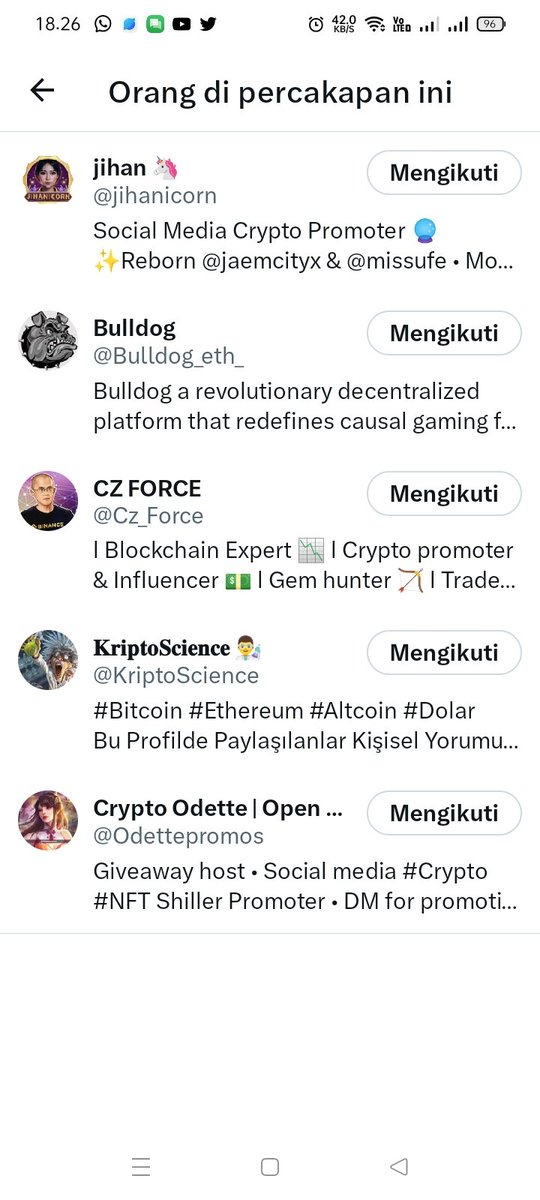 Bunda_Caecil48's tweet photo. @jihanicorn @Cz_Force @Bulldog_eth_ @KriptoScience @Odettepromos https://t.co/idHNgtIj9n