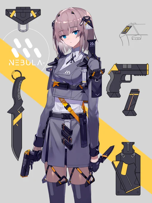 [ネビュラ]設定画 新刊の一枚です #C102