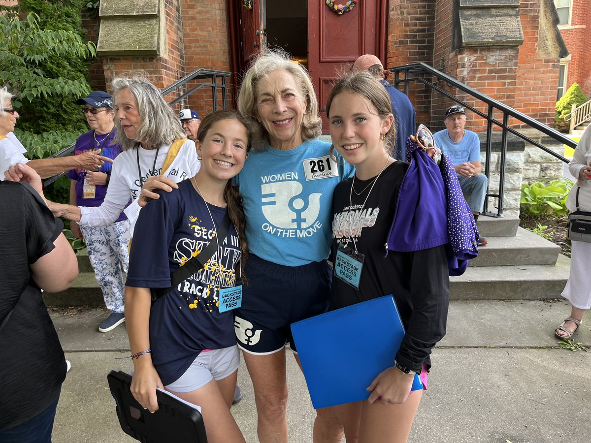 KVSwitzer's tweet photo. I led the torch run across America for the ERA Amendment proposal in 1977, and I’m so honored to be the torch bearer again as well as to pass the torch to the next generation in Seneca Falls!
#WMISFERAMarch
#ERA
#EqualRightsAmendment
#EqualityForAll
#ERA2023
#EqualRightsNow https://t.co/KIeP41ujH6