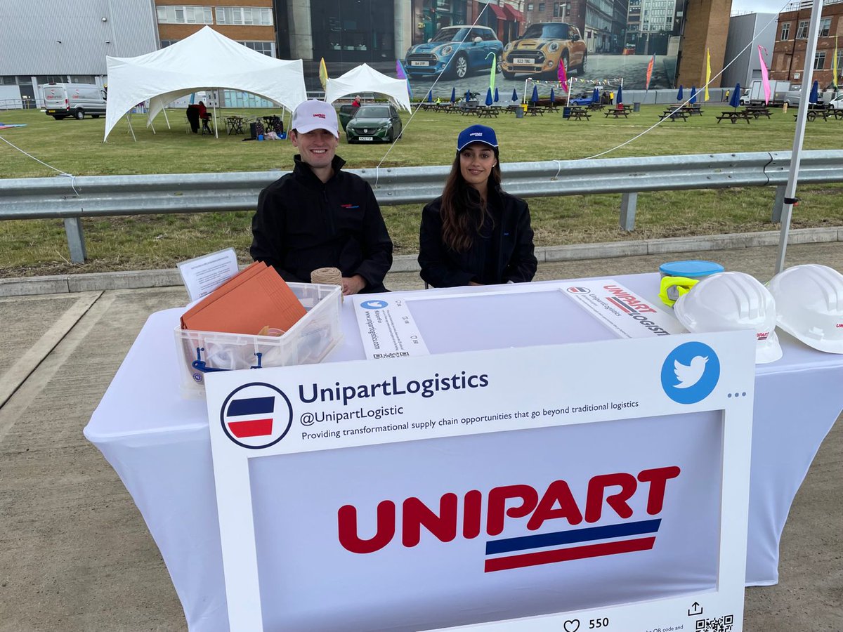 UnipartLogistic's tweet photo. 👋🏻 Say hello to us at the @BMW Fun Day

🤝 James Stanley, Hamandeep Kaur &amp; Clare Bullen will be at the event and have loads of goodies to give out 

🔴🔵 #TeamUnipart  #BMW #Mini 
@BMW @BMWMotorsport @BMWGroup https://t.co/53KmY7SWQa