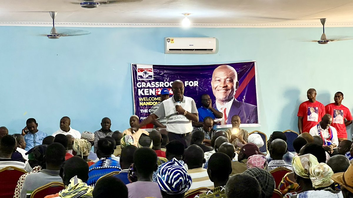 realKenAgyapong's tweet photo. 📸 Nandom Constituency, Upper West Region | Ken Ohene Agyapong 

Ghana First 🇬🇭

#KenForNorth
#Ade3NoAdane
#GhanaFirst 🇬🇭
#TheGameChanger
#HopeIsComing https://t.co/aApvZ0UGDL