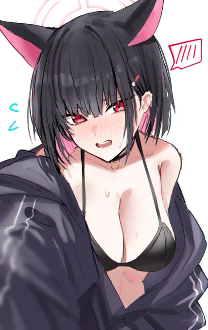 カズサの水着もあってよかった(強めの幻覚)  #ブルアカ