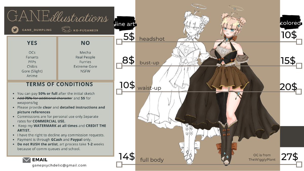 GANE🥟 COMMS CLOSED (working on pending comms)🌻✨ tweet media