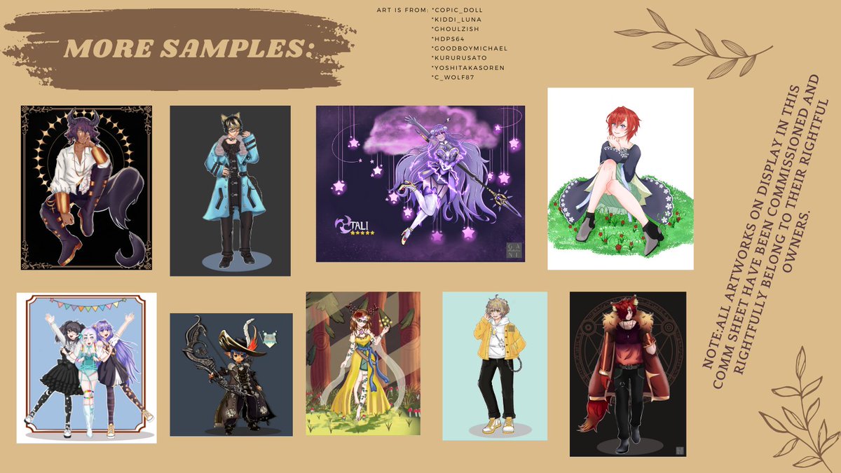 GANE🥟 COMMS CLOSED (working on pending comms)🌻✨ tweet media