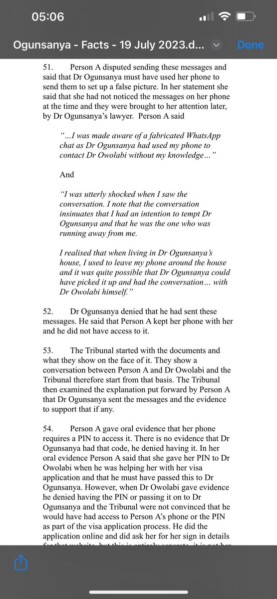 I read the full document of dr olufunmilayo’s vindication by the