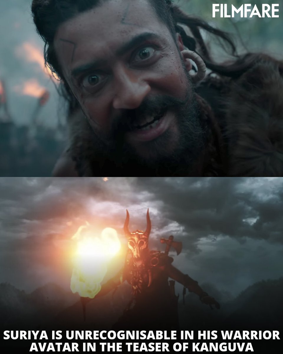 A new glimpse of #Siva's #Kanguva starring birthday boy #Suriya and #DishaPatani is out.🔥

Let us know your thoughts in the comments below -