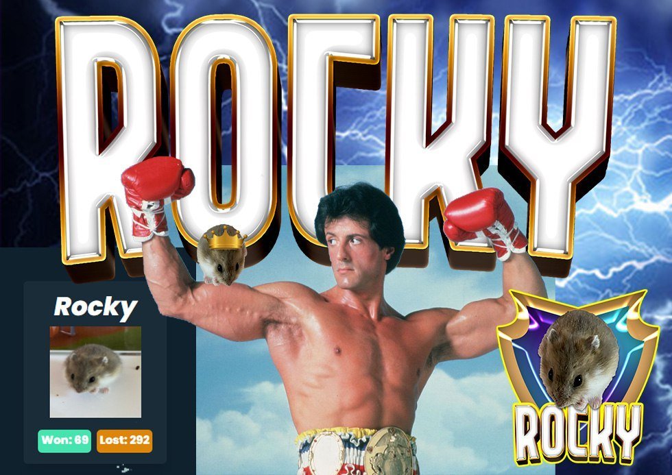$ROCKY IS GOING TO $10M @RockyERC
#TEAMROCKY