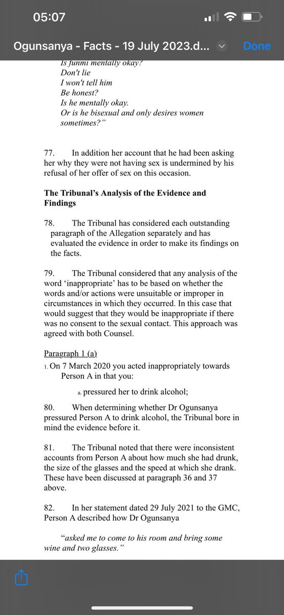 I read the full document of dr olufunmilayo’s vindication by the