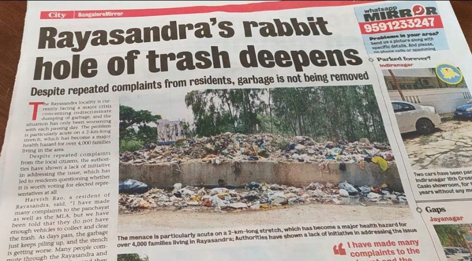 _RajanRian's tweet photo. @RahulGandhi @DKShivakumar @siddaramaiah @MLAShivanna And after winning this time he has again vanished. As you can see in the image he also posted a false road repair inauguration photo before the elections and then never got it. Here are some of his excuses that have been printed in the news paper https://t.co/p7Rc5x92CS