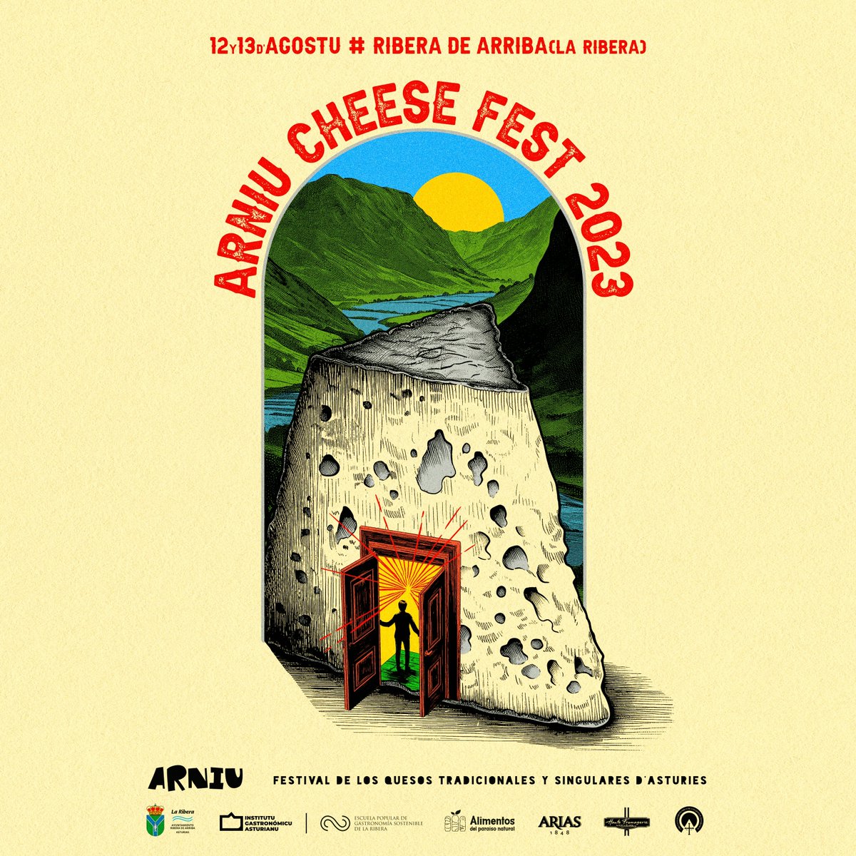 arniucheesefest's tweet photo. Ya ta encarrilada una nueva edición de @arniucheesefest, que se cellebrará los prósimos díes 12 y 13 d'Agostu nel conceyu de #laribera . D'equí a poco munches más novedaes sobre esti eventu.
 #quesu #quesos @alimentosdelparaiso @escuelagastro  @quesoasturias  @lluisnel https://t.co/NcOQvD7dna