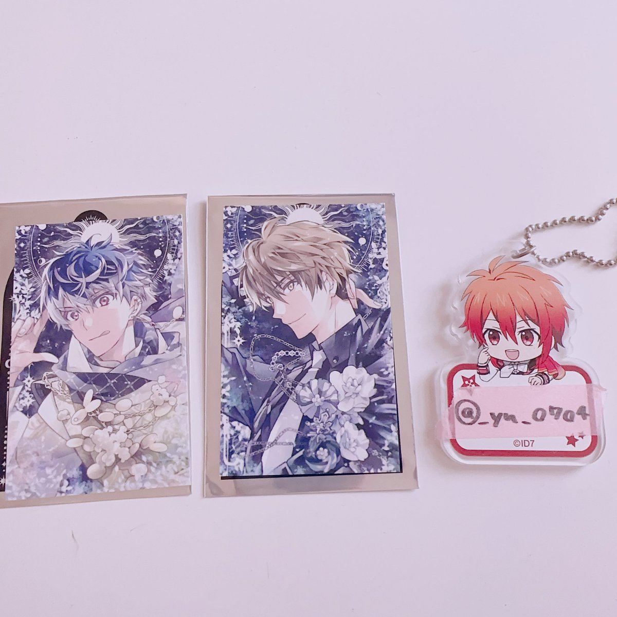 _yu_0704's tweet photo. 【交換】アイナナ ムビナナ 第5弾 第9弾 入場者プレゼント 特典 

【譲】種村有菜撮り下ろしビジュアルカード 百 十龍之介

【求】第9弾 ポストカード 七瀬陸

異種交換で難しいかとは思いますがよろしくお願い致します。

大阪(梅田or京橋)手渡し＞郵送にて。 https://t.co/1GU5iYTEN9