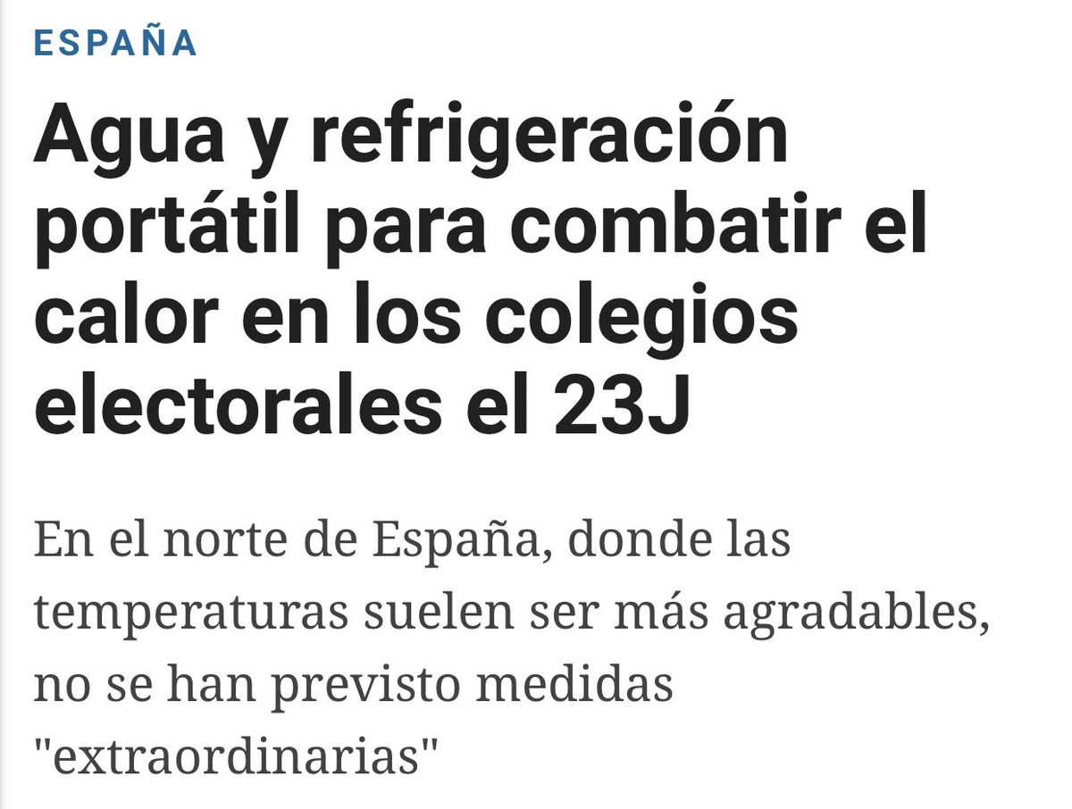 Manu___Velasco's tweet photo. Propongo que se hagan las elecciones en septiembre y que dejen instalados esos equipos de refrigeración que tantos meses al año necesitan los verdaderos protagonistas de cualquier centro educativo: alumnos, docentes, PAS y familias. ¡Vergüenza os tenía que dar! #elecciones23J https://t.co/275E4z0L4r