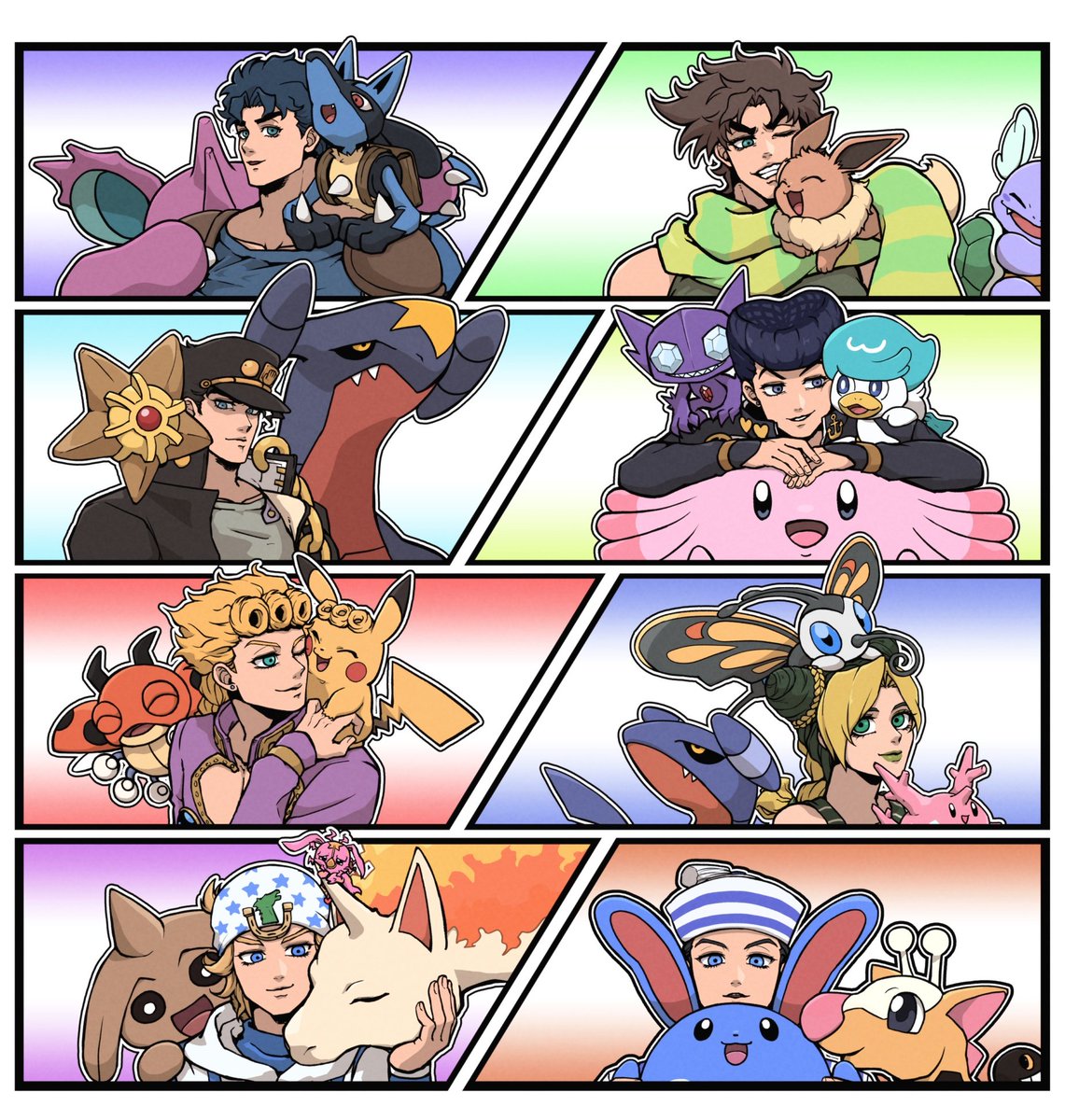 ☆ #ジョジョとポケモン