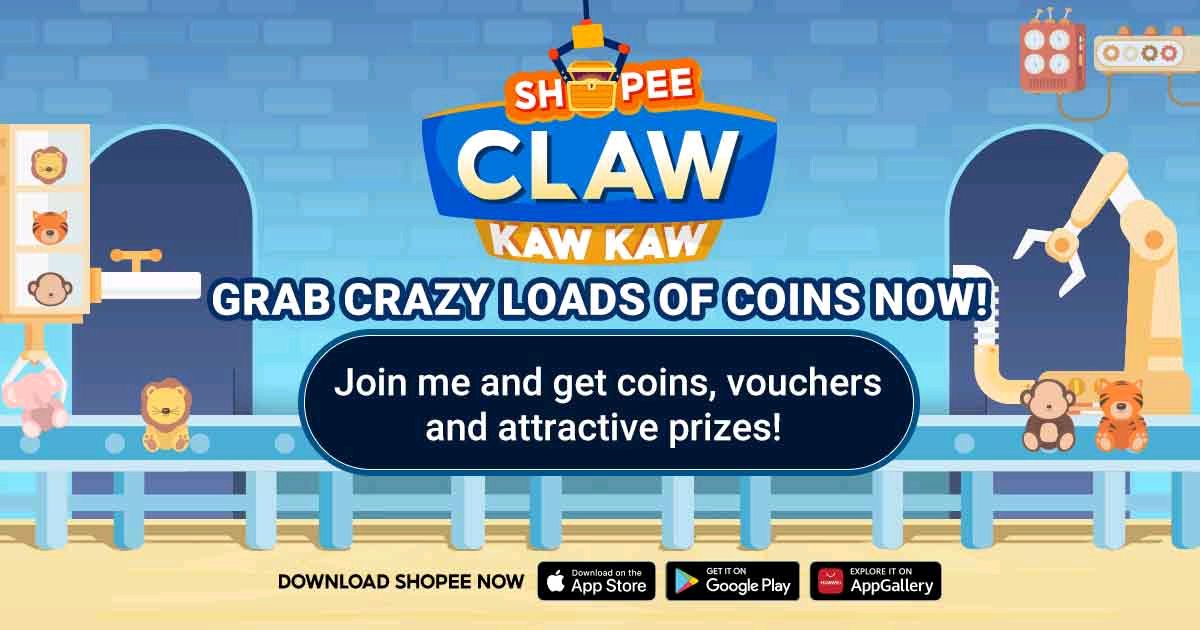 Grab Amazing Prizes Daily! Join me and get coins, vouchers &amp; attractive prizes! shp.ee/785daj6d8e9