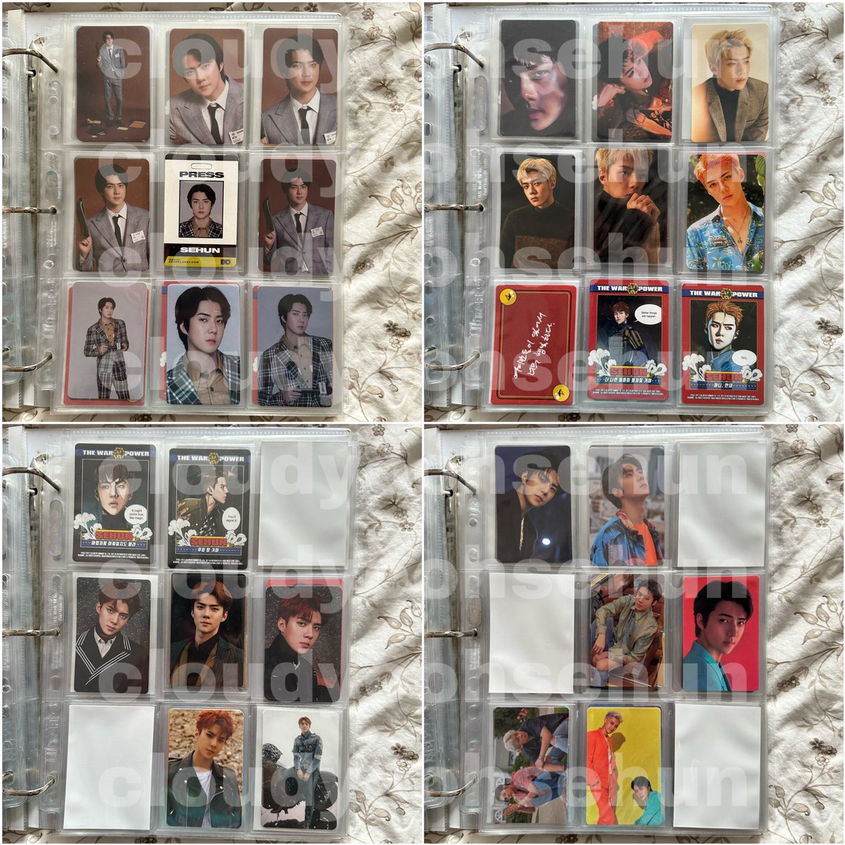 cloudyoohsehun's tweet photo. [WTS/ HELP RT] 🇲🇾 only 

Hello! I am selling my EXO Sehun non-album photocard since i have stop collecting 🥹 

If you are looking for any Sehun photocard up until DFTF era, feel free to DM me! We can discuss about the price dont worry hehe https://t.co/SoaK4f5PO8