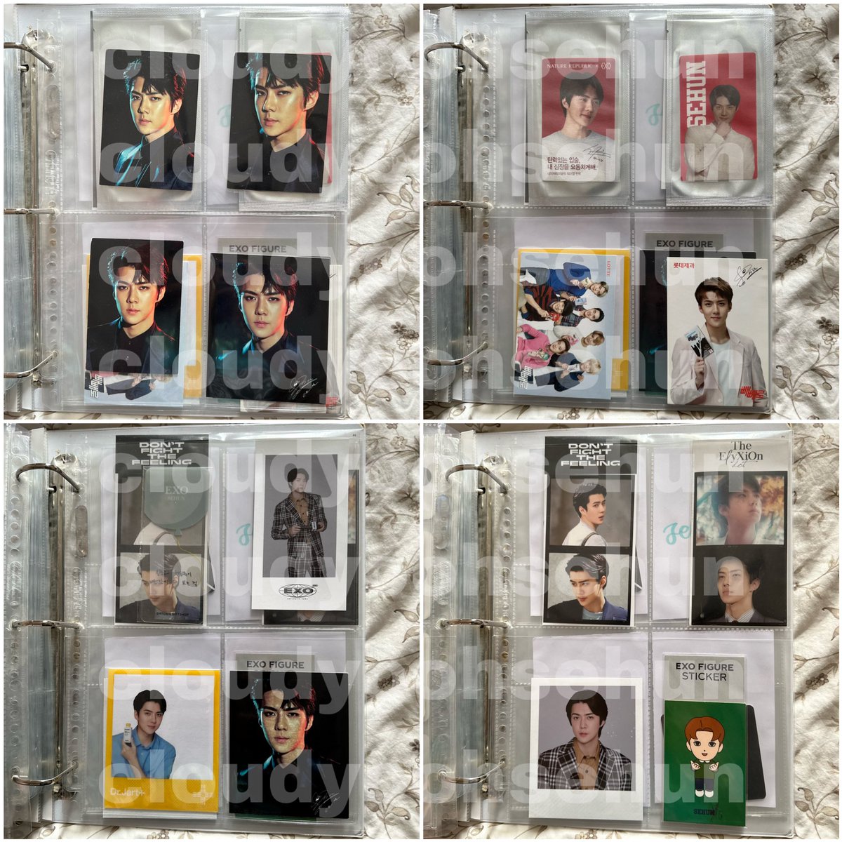 cloudyoohsehun's tweet photo. more pcs! Some pcs are a bit expensive but most of it will be reasonable. Just DM me for more info! 🫶🏻 https://t.co/mFSTEtPfoS