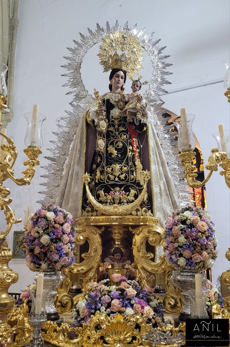 AnilFloral's tweet photo. NUEVO EXORNO | Exorno floral del paso procesional de Nuestra Señora del Carmen del @Hdad_CarmenSGil

"Añil, Detalles con Alma"

☎️ 625460219

📍 C/ Trabajo 8A, 41010 Sevilla.
📲 https://t.co/AmLuYZxFO6

#AñilBoutique #DetallesconAlma #ArteFloral https://t.co/HQed5i81k1
