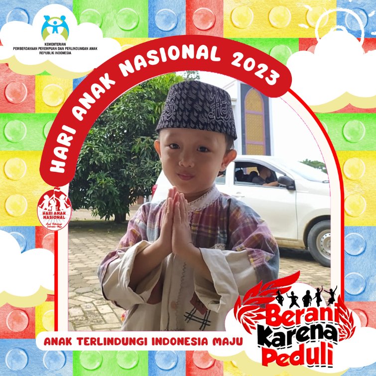 Selamat Hari Anak Nasional 2023

 Anak Terlindungi, Indonesia Maju!

#BeraniKarenaPeduli #HariAnakNasional #HAN2023 #AnakTerlindungiIndonesiaMaju