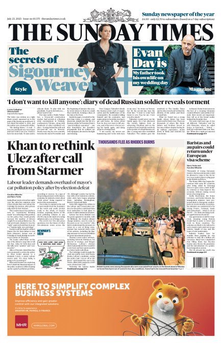 Khan to rethink ULEZ Make no mistake this is due to all of YOU that stood up & challenged this together @MayorofLondon said now in “constructive listening mode” in a softening of his position on the policy Listen clearly; Scrap ULEZ now Keep up pressure everyone