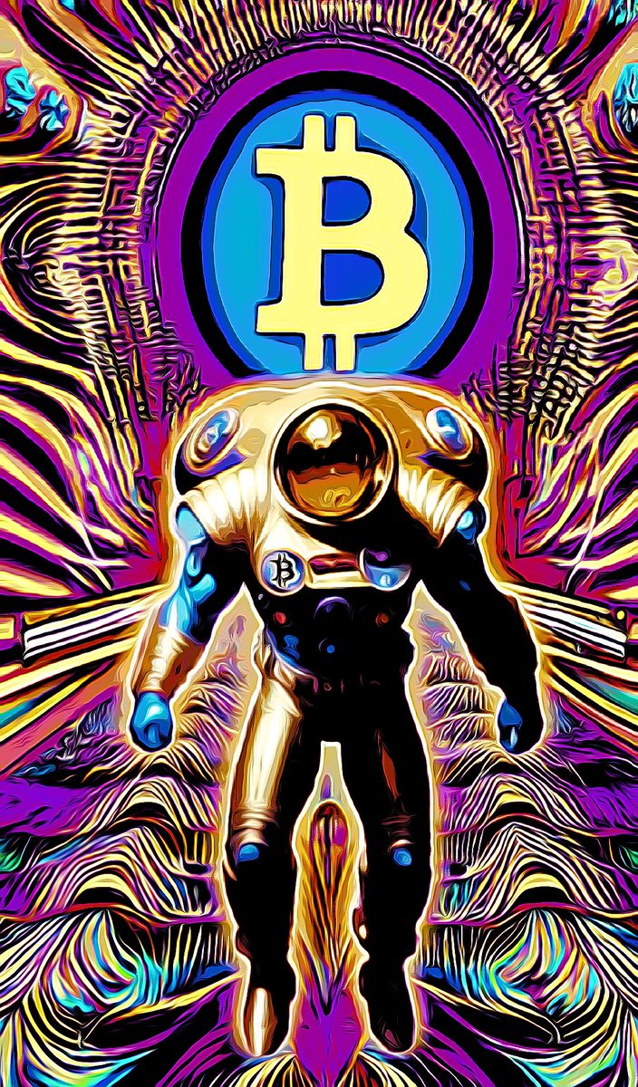 #Bitcoin is like a psychedelic trip 🍄
Once your on it you don't wanna get off!