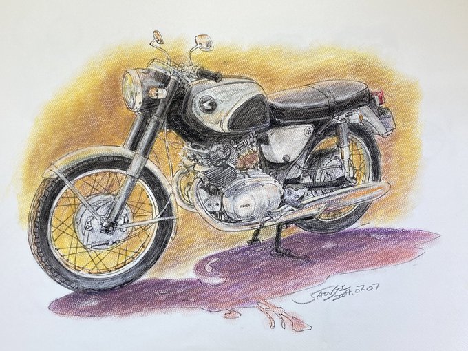 「motorcycle」 illustration images(Latest)｜19pages