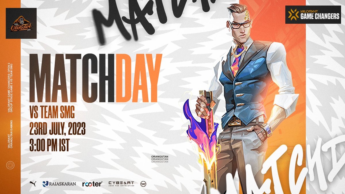 orangutan_gg's tweet image. Last match and it had to be a banger!

Facing off against @TeamSMGofficial in our final match in the Group Stages of Open 3 🧡

#GameChangers #Open3