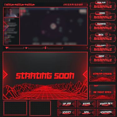 huzi_designs's tweet photo. Red colour animated stream pakage for Twitch. Includes panels, screens, alerts and more ^^#twitch #twitchpakage #twitchstreamer #twitchstreaming #twitchaffiliate #redthemeoverlay #GraphicDesign #GraphicDesigner https://t.co/JWSIyQsYp4