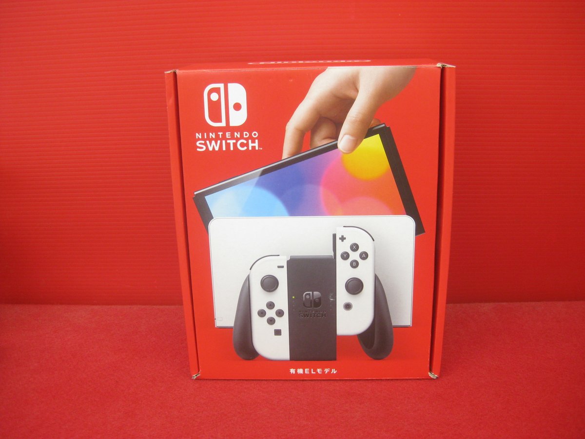happyibusuki's tweet photo. 【指宿店】Nintendo Switch (有機ELモデル) HEG-S-KAAAA [ホワイト]買取致しました。(23.07.23)https://t.co/KNzHNJLxW5　
#鹿児島
#指宿
#買取
#リサイクルストア
#ハッピー
#任天堂
#スイッチ
#ゲーム
#有機EL https://t.co/lAvNckBpZQ