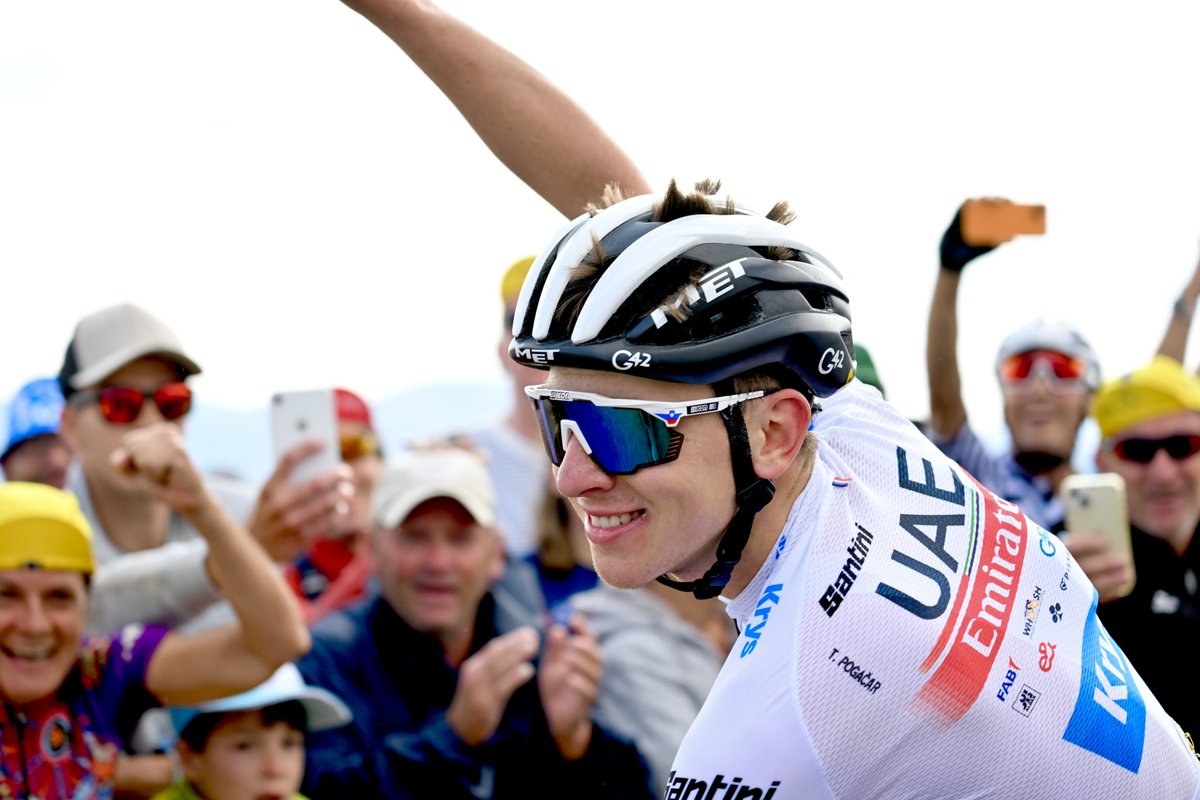 pgoding's tweet photo. Slovenia’s Tadej Pogacar tearing up the Vosges Mountains on the #lemarkstein to win the stage. #tourdefrance #cycling #bike #cyclisme #france #cyclingphotos #velo #cyclist #roadbike #roadcycling #sport #bikelife #procycling #letour #cycle #tdf2023 #letourdefrance #cyclingshots https://t.co/Pk4s0n6yCc