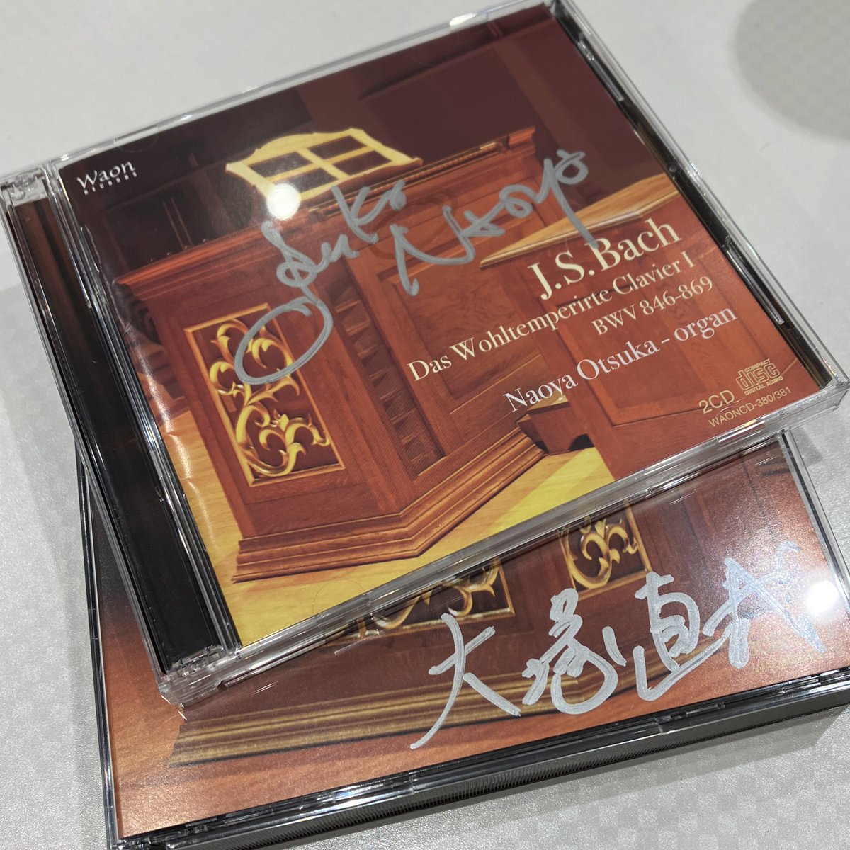 DSCH_P's tweet photo. 演奏会行ってました✨
息子氏がCD欲しいというので買ったらサインを頂きました😆 https://t.co/GQkAGRNgdC