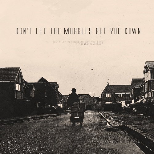 RT @PotterWorldUK: Don't let the Muggles get you down! https://t.co/36t8x6fSmf