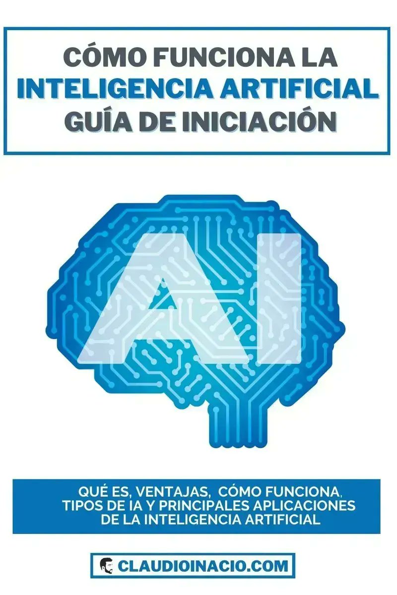 📌 Guia básica para entender la Inteligencia Artificial y sus ventajas 👉 bit.ly/3NpSz4a 

#IA #InteligenciaArtificial #ChatGPT #AI