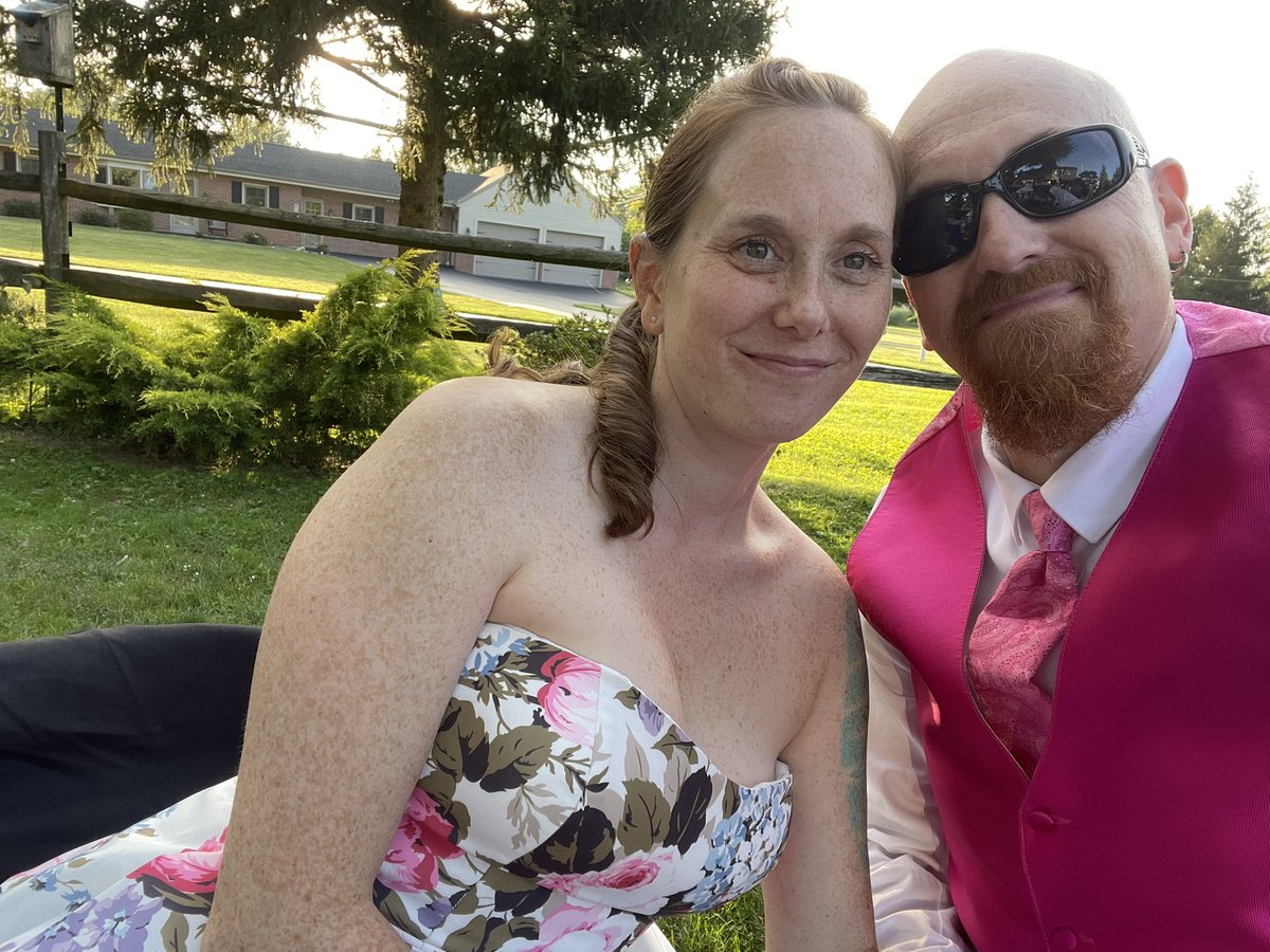 imthehoov's tweet photo. What a perfect day yesterday!!  I love this woman so damn much and I’m proud and honored for her to be my tag team partner on this crazy adventure we call life!  #WeddingDay #IDo #TagTeamPartner #BustedOpen247 https://t.co/Zb5ESL697F