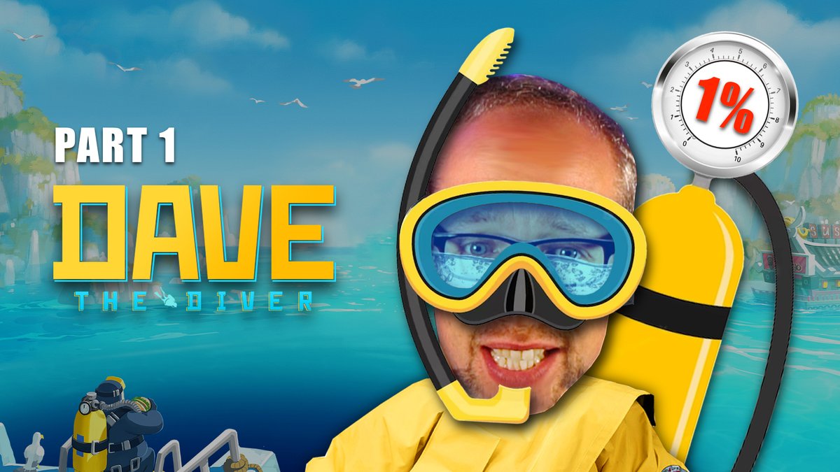 Water you waiting for.. check out my latest video on new #indiegame series Dave the Diver! 🤿 😂

⬇️ Link in comments ⬇️

#SundayMorning #youtubegaming