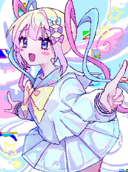 NEEDY GIRL OVERDOSE #pixelart