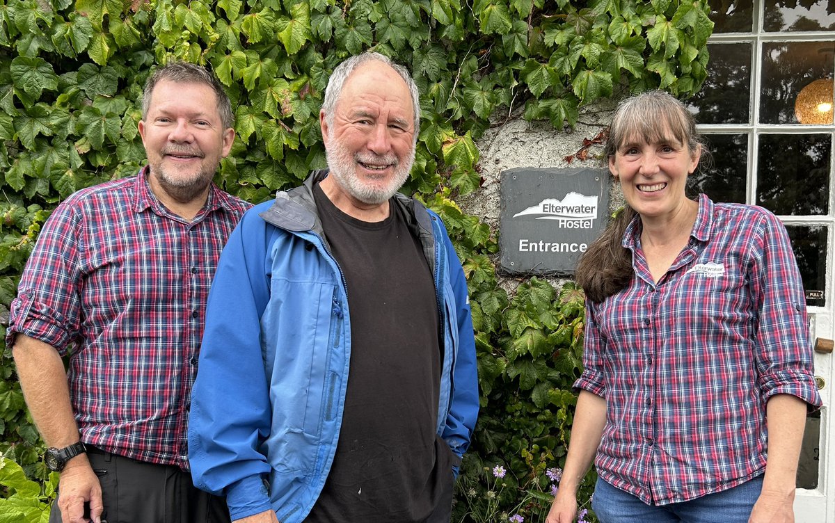 It’s great when guests return year after year and we catch up on their many tales of travels around the Uk and abroad. Ian is a great friend of the hostel and hails originally from New Zealand he has made the Uk his home for many years. #Elterwater #lakedistrict #hostellife