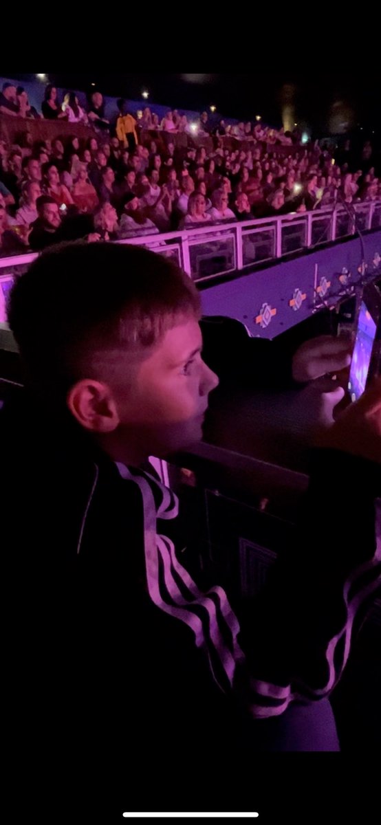 benculley86's tweet photo. @SundayBrunchC4 this is our 9 year old son at his first ever concert last Friday. Only one person he wanted to see @teddyswims he knows every word. #megfan https://t.co/wEYDGF59XI