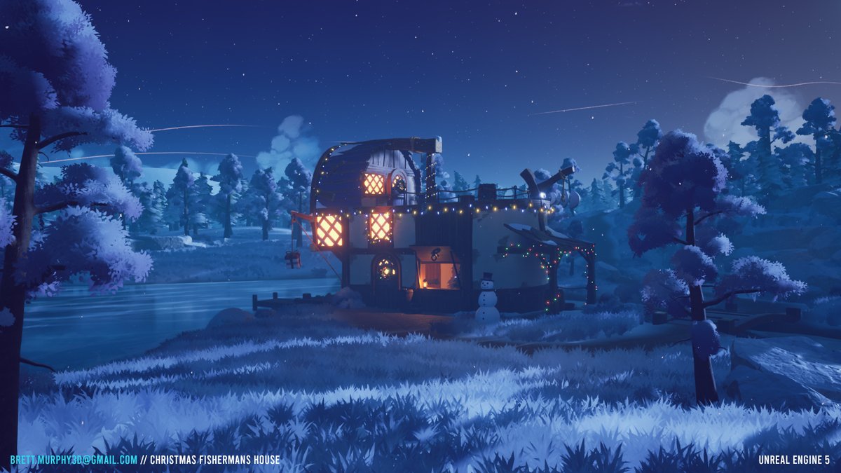 I worked on this one up till I slept on Xmas Eve last year and is my favorite so far <3