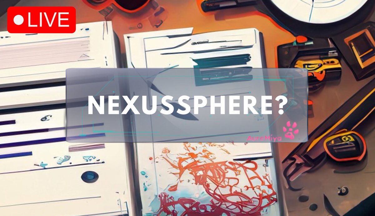 yoribeneran's tweet photo. Sensei, apa itu Nexussphere?
#mTIME 

📅: Today
🕐: 19.00 WIB / GMT+7
Stream》https://t.co/p2pEO5TA3O
Intro Nexussphere》https://t.co/79v3PNlLju https://t.co/qol8Utz9b9