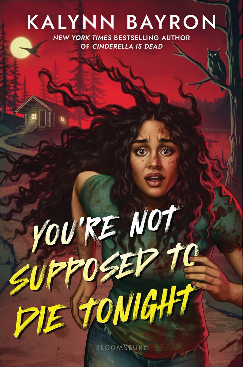 JoshGalarza's tweet photo. Couldn’t put You’re Not Supposed to Die Tonight by @KalynnBayron down, which means I stayed up way too late reading to the end, which means it’s now 1:45 AM and I’m supposed to turn the lights out because I’m totally a grown up who’s totally not scared of the dark or anything. https://t.co/a2pyqTOPQR